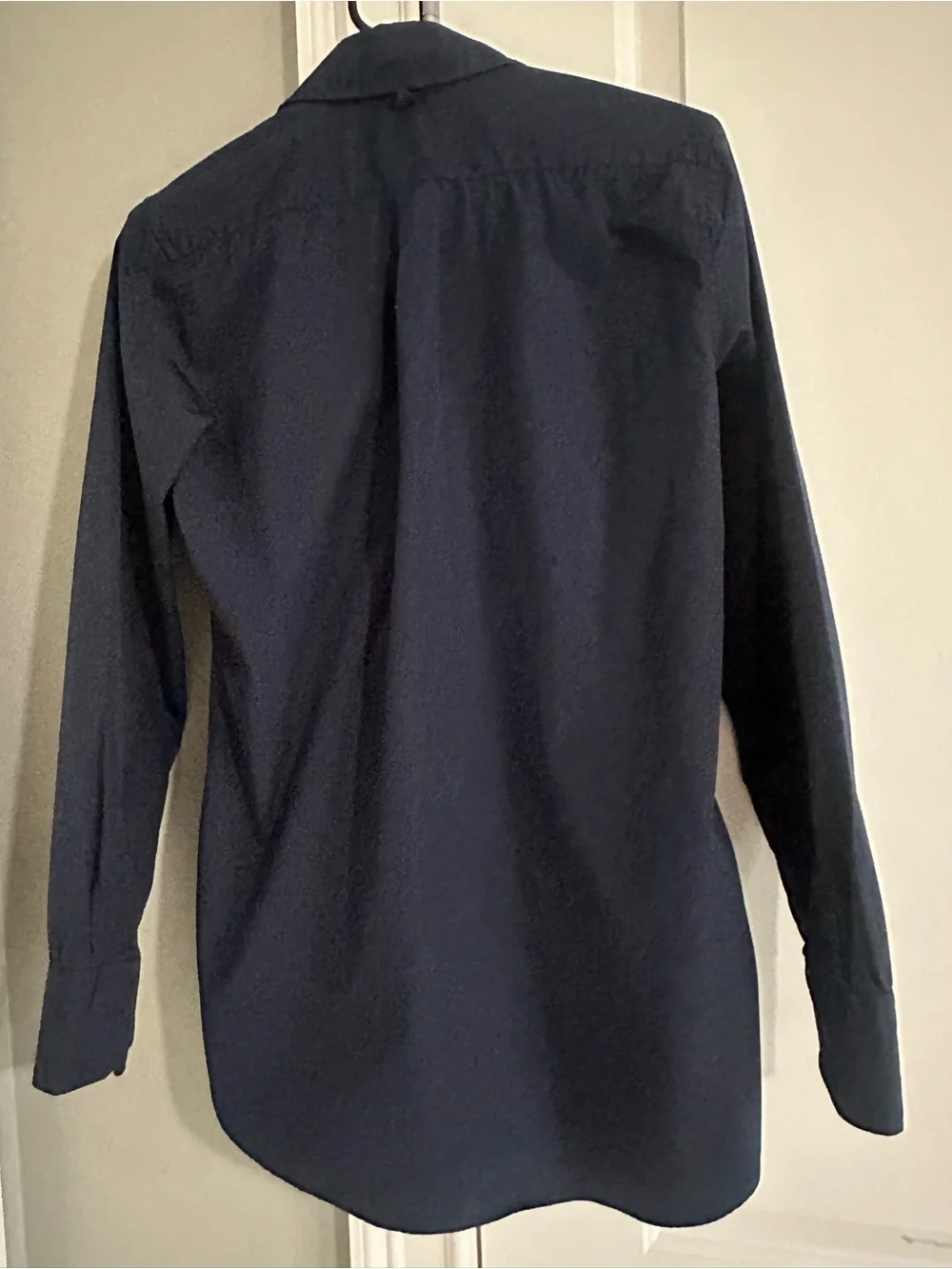 ANN MASHBURN Navy Button-Down Shirt - Picture 2 of 4